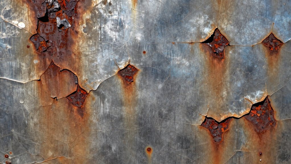 surface erosion from chemical reactions