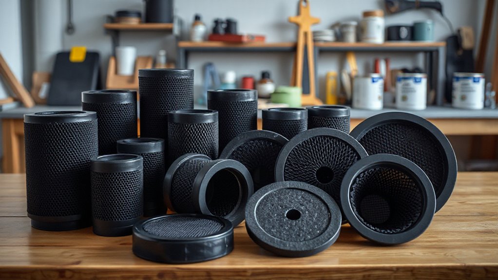 top activated carbon paint fume filters