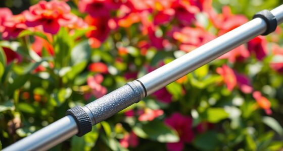 top adjustable spray poles