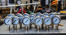 top airless sprayer gauges