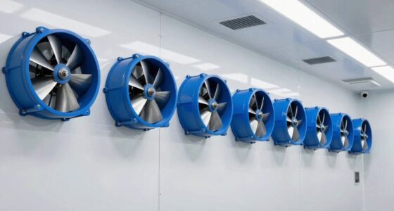 top axial paint booth fans