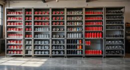 top cabinet spray rack systems