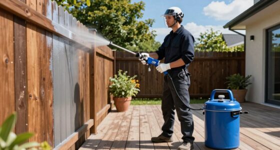 top fence and deck sprayers