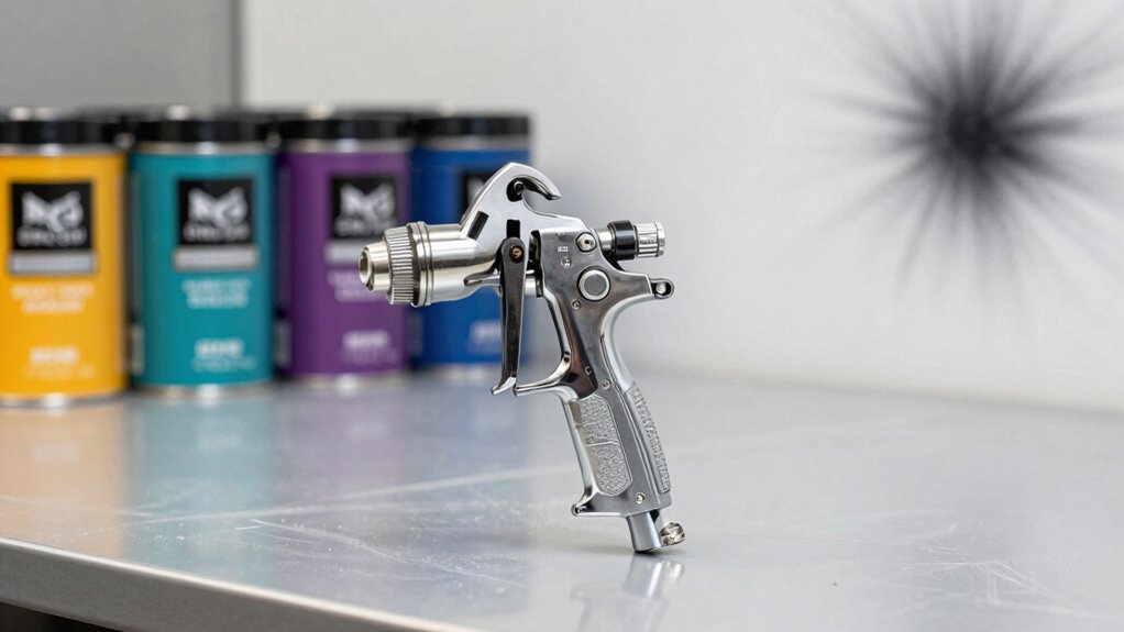 top high solids spray guns