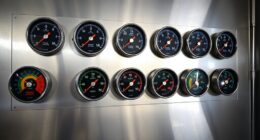 top paint booth pressure gauges