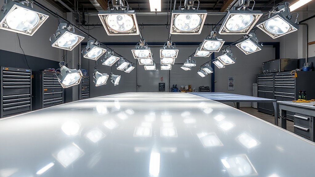 top paint inspection lights