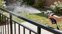 top railing airless sprayers