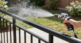 top railing airless sprayers