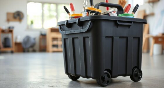 top rolling painting caddies