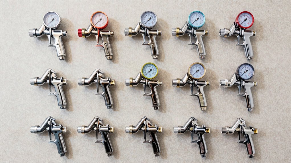 top spray gun air filters