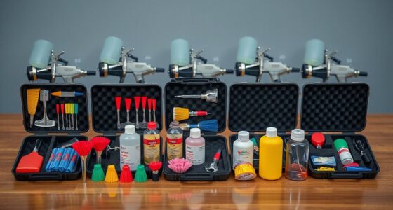 top spray gun cleaning kits