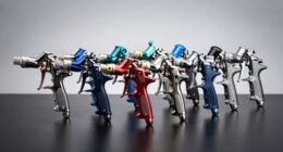 top thick paint spray guns