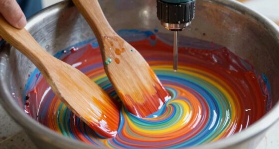 use correct mixing speed