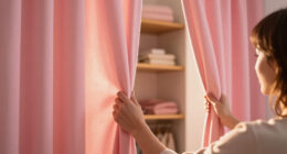 I Ditched My Closet Doors For $60 Pleated Curtains (See Why!)