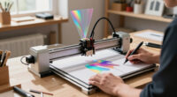 Making Holograms With A Pen Plotter