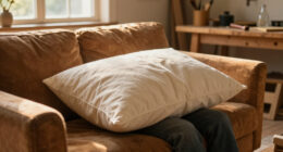 This Luxury-Looking Bolster Pillow Was Made From Scratch So Easily