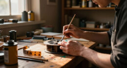 At This Austin 'Strip' Club, You Can Draw, Paint And Scratch On Old Film To Make New Art - KUT