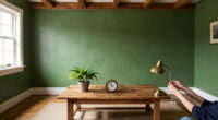 They Turned Their Beige 1900S Parlor Into A Bold, Green “Analog Room”