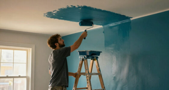 Are You Brave Enough To Paint A Gloss Ceiling? The 'Next Step' Of Color Drenching, Debated