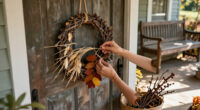 Forget Pricey Wreaths: Decorate Your Door With A Cheaper DIY That Adds A Rustic Touch