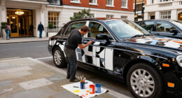 Kozo Transforms Peninsula London’s Cars Into A Moving Art Exhibition