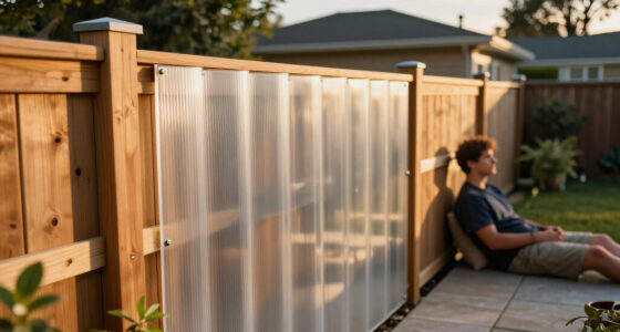 Not Vinyl Fencing: Add Backyard Privacy With A Stunning Upgrade That Lets Light In