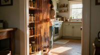 Skip Traditional Pantry Doors: There's A Cuter Way To Add A Rustic Touch To A Kitchen