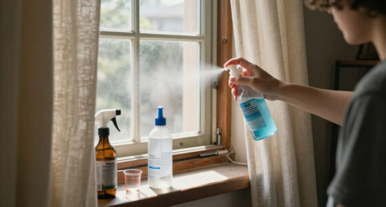 Spraying Diluted Rubbing Alcohol On Curtains: Why It Is Recommended And What It Is For