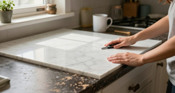 This $50 Amazon Find Made My Dark, Dated Countertops Look Like Expensive Marble