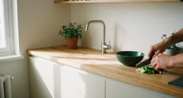 This Petite Japandi Kitchen Is A Masterclass In How To Balance Style And Function In A Tiny Space