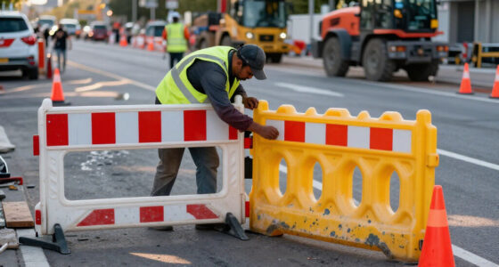 Why Do Construction Barricades Come In Different Colors? The Colors Decoded